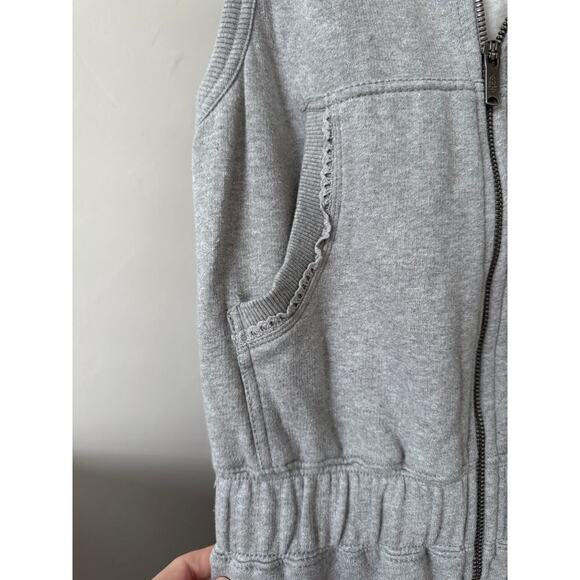 Free People Movement Gray Sleeveless Hooded Jumpsuit NWT - Picture 6 of 9